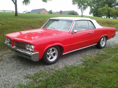 1964 pontiac tempest convertible 90k miles southern car 327 v8 motor look