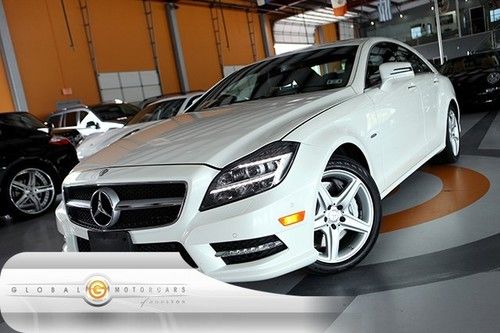 12 mercedes cls550 sport-pkg p1 1-own 27k whl-pkg hk nav rear-cam keyless pdc