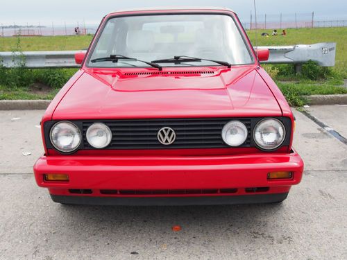 89 volkswagen cabriolet ~ 42k original mi ~ california car ~ auto~  ice cold ac