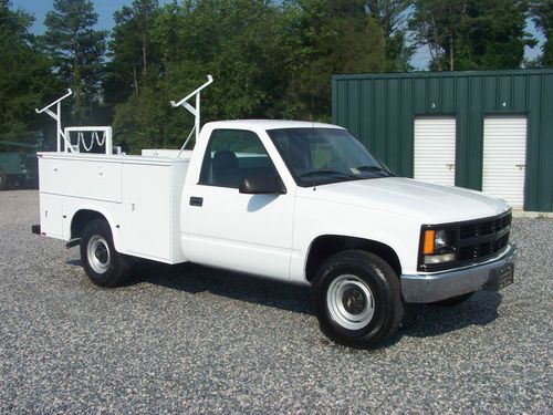 2000 c/k 3500 silverado utility body cleannnnn