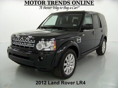 4x4 navigation rearcam luxury htd seats roof cold box 2012 land rover lr4 19k