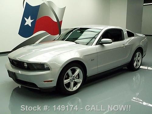 2010 ford mustang gt premium 5-spd leather 19's 57k mi texas direct auto