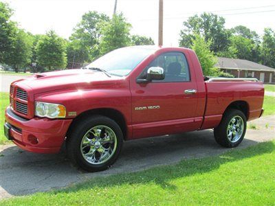 2005 dodge ram 1500 sport slt.show dog!..20' dante wheels..racing cowl hood!wow!