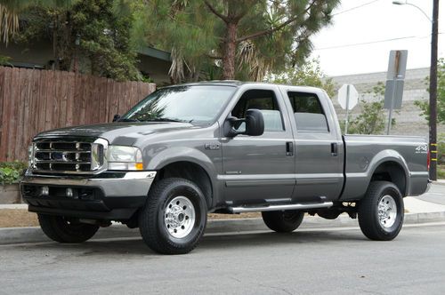 Crew cab short bed 4x4 powerstroke diesel 7.3l xlt package 117k miles!!! f250