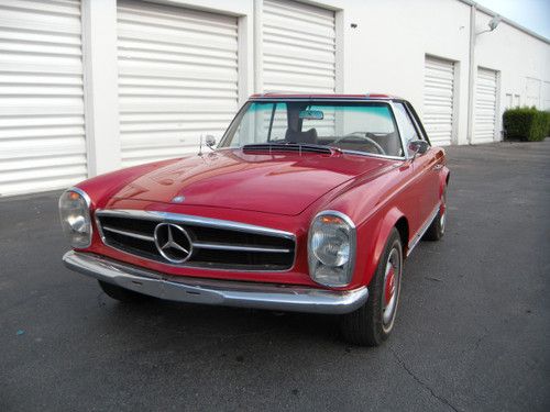 1967 mercedes benz w113 250sl pagoda automatic very nice low production