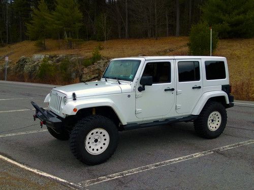 2011 jeep wrangler unlimited sahara - ome 2.5" lift / steel bumpers / 35" / cb