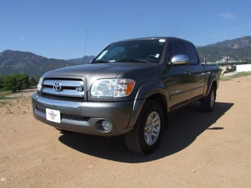 06 toyota tundra double cab v8 rwd low miles clean