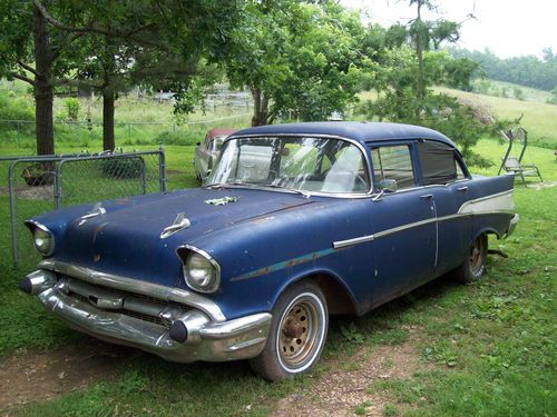 57 chevy 4 door sedan