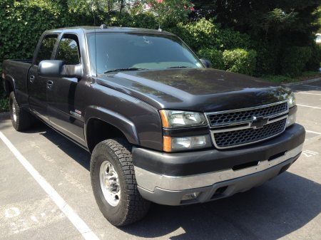 Chevrolet 2005 2500hd duramax diesel crew cab long bed 4x4 lt