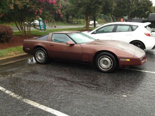 1985 chevrolet corvette convetible with 1988 l89 350 ci engine