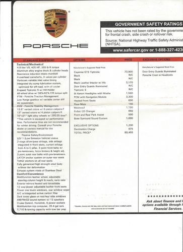 09 CAYENNE GTS, US $41,800.00, image 12