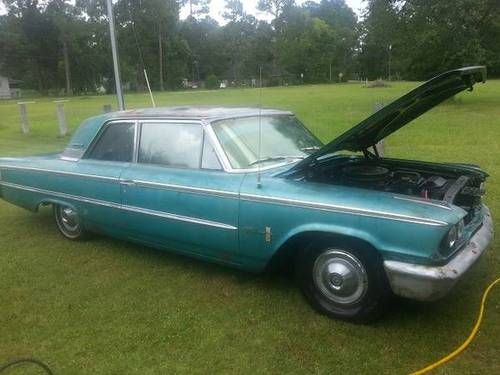 1963 Ford galaxie 2 door sedan