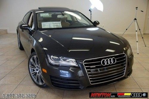 2012 new audi a7 3.0tfsi black premiumplus quattro auto tiptronic navigation led