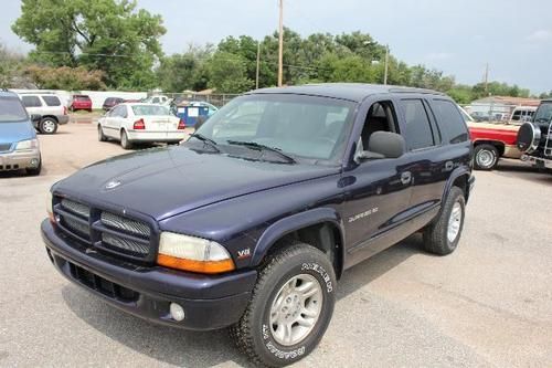 1999 dodge durango 4x4 runs and drives no reserve aucti