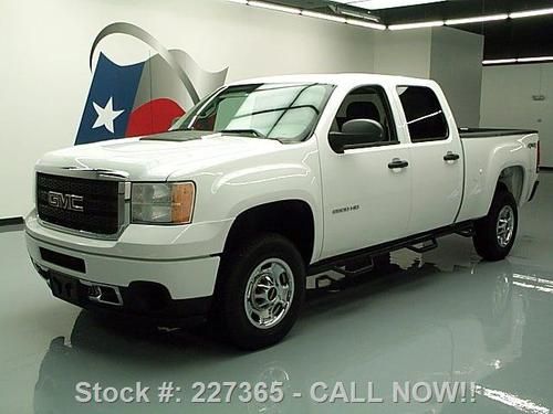 2012 gmc sierra 2500 4x4 crew cab 6.0l v8 6 pass 34k mi texas direct auto