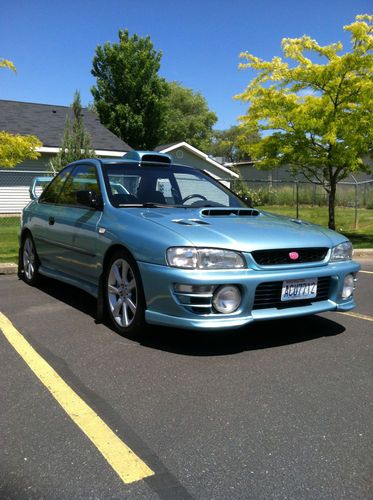 1995 subaru impreza l coupe 2-door remade as a jdm 1998 impreza ra