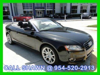 2011 audi a5 convertible, just traded in, go topless, mercedes-benz dealer! l@@k