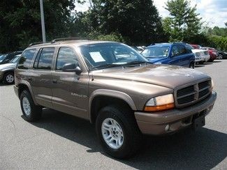 2001 dodge durango slt third seat four wheel drive 4.7 v8 95300 miles cloth