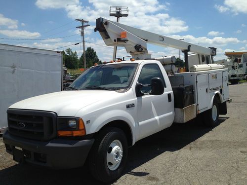 1999 ford f-350 super duty bucket truck  v10, automatic transmission