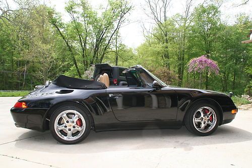 1995 porsche 911 993 cabriolet 6 speed mint