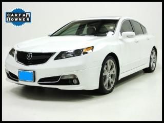 2012 acura tl sh-awd advance navi heated/cooled seats back up cam smart key usb