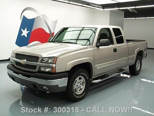 2004 chevy silverado ext cab z71 4x4 side steps 76k mi texas direct auto