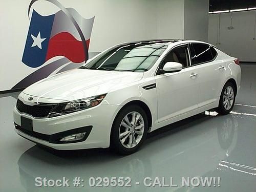 2012 kia optima ex tech auto pano roof nav rear cam 19k texas direct auto