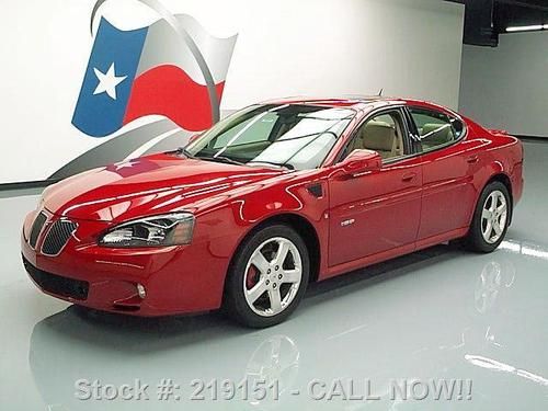 2007 pontiac grand prix gxp 5.3l v8 sunroof nav hud 51k texas direct auto