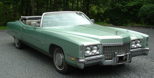 No reserve - 1972 caddy eldo convertible, 94k original, survivor, not deville