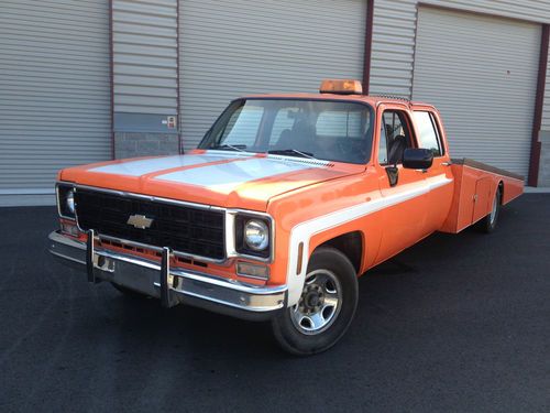 1975 chevrolet c/k ramp truck 2500 ~ classic car hauler