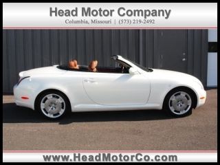 2003 lexus sc 430 2dr convertible power passenger seat cruise control