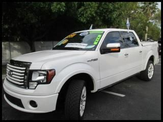 2011 ford f-150   4x4 lariat limmited awd nav roof one owner ford certified ! !