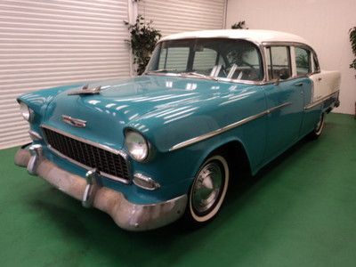 1955 chevrolet bel air runs great no reserve!