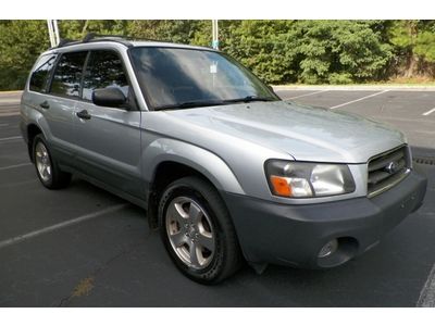 Subaru forester x awd georgia owned tinted windows cruise control no reserve