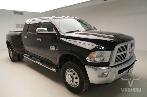 2012 laramie longhorn mega 4x4 navigation sunroof leather heated cummins diesel