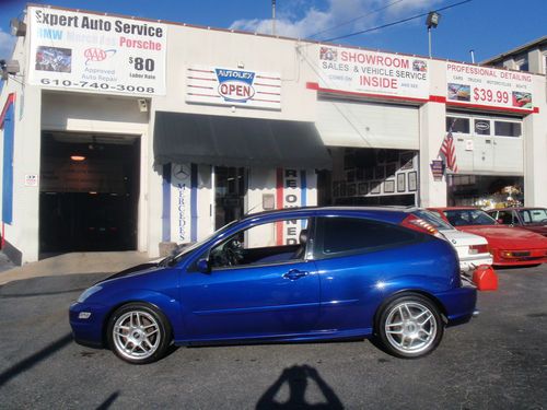 2002 ford focus svt hatchback rare 6 speed bbs wheels heated sport seats low bin