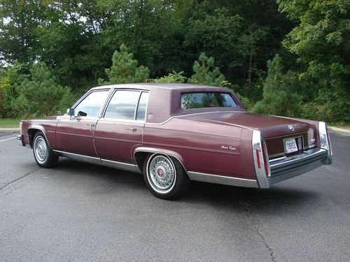 1986 cadillac fleetwood brougham sedan 4-door 5.0l