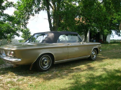 1964 corvair monza convertible, new top