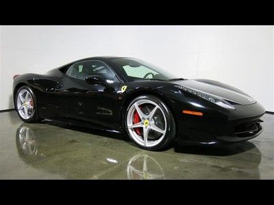 2011 ferrari 458 italia full electric daytona style seats high power hifi system