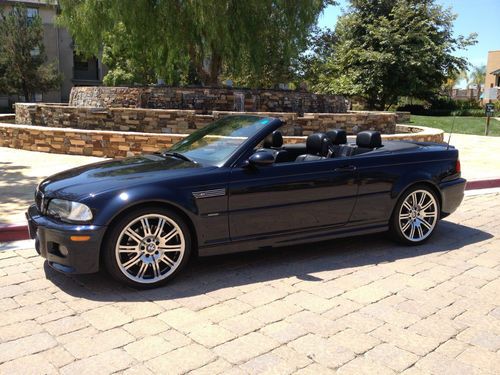 2006 bmw m3 convertible loaded with all options full service paperwork history
