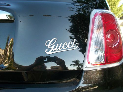 2012 Fiat 500 Gucci Convertible, image 3