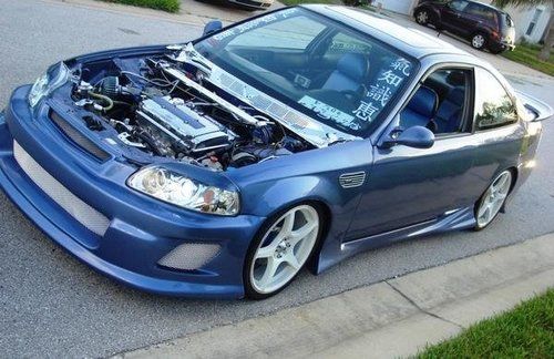 99 honda civic si show car