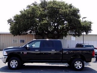 2011 black laramie mega 6.7l 4x4 cummins diesel leather dvd sunroof navigation