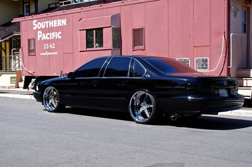 The dynasty: 1995 impala ss - 33k original miles, 22x11, cleanest impala around