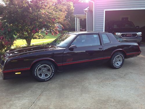 1987 chevrolet monte carlo ss coupe 2-door 5.0l