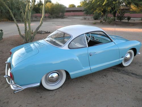 Gorgeous '63 vw karmann ghia - show stopper