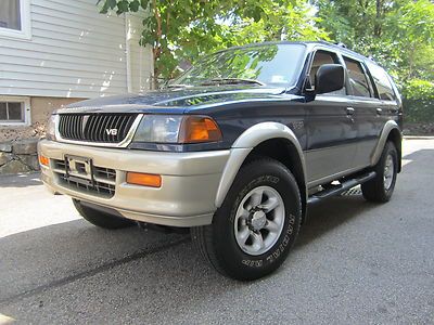 1999 mitsubishi montero sport xls**4wd**loaded**1 owner**no accidents**warranty