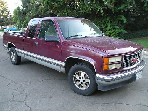 1995 gmc sierra 1500 extended cab truck v6