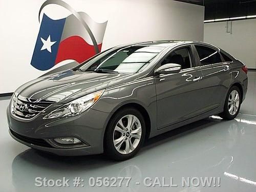 2011 hyundai sonata limited sunroof heated leather 21k texas direct auto