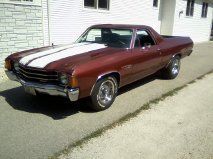 1972 chevrolet el camino base standard cab pickup 2-door 5.7l